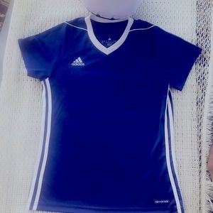 T shirt blue sporty adidas